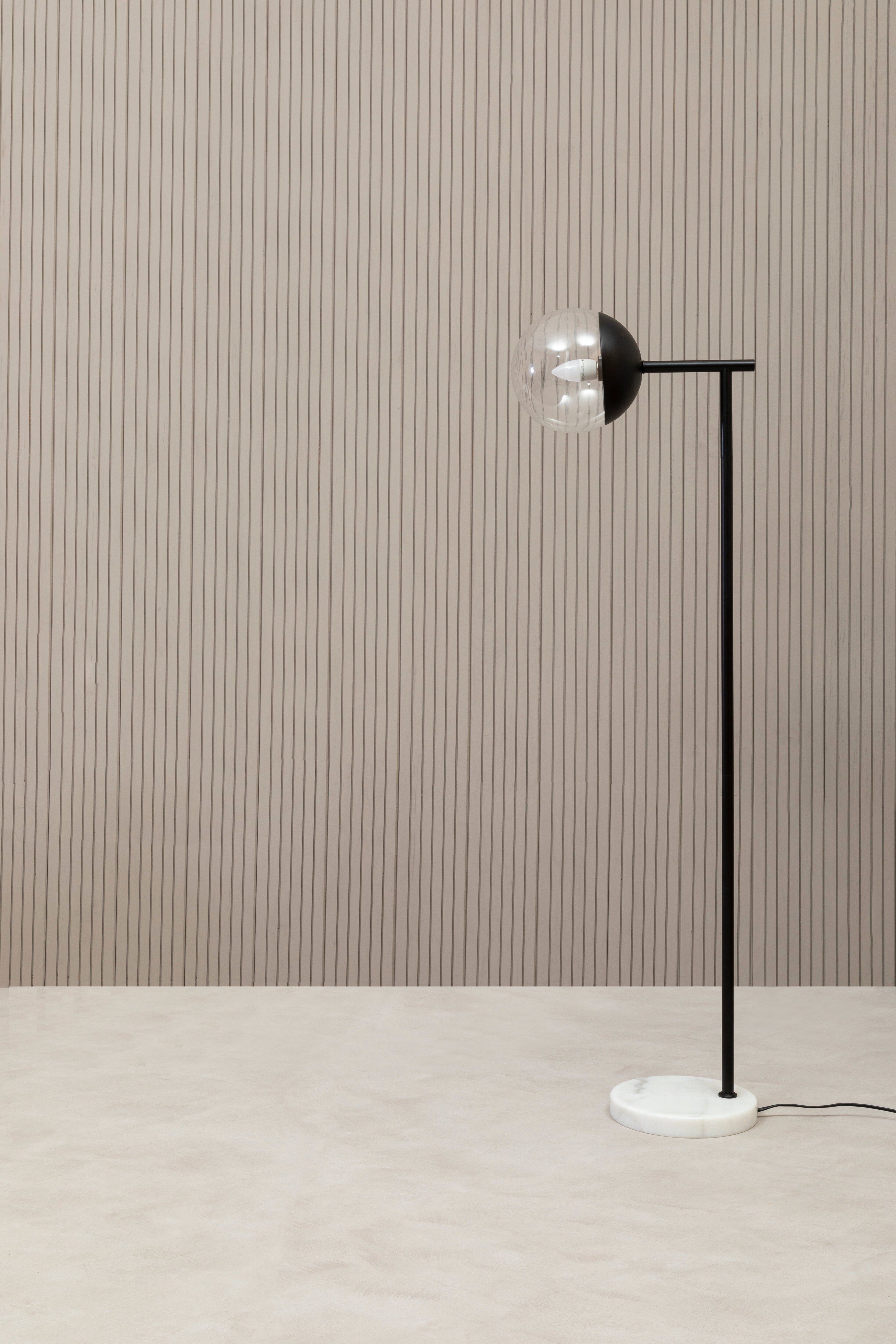 Kidston Black Finish Floor Lamp